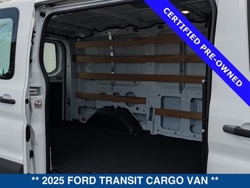 Certified 2025 Ford Transit 250 Low Roof w/ Exterior Upgrade Package RWD image 16