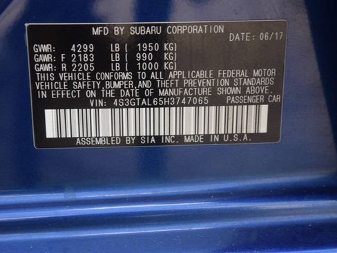 Used 2017 Subaru Impreza 2.0i Sport w/ Popular Package #4A AWD/4WD image 82