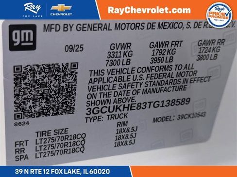 New 2026 Chevrolet Silverado 1500 ZR2 image 36