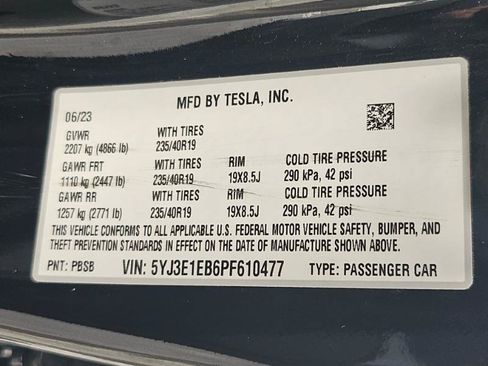 Used 2023 Tesla Model 3 Long Range AWD/4WD image 34