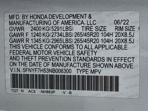Used 2022 Honda Passport EX-L image 33