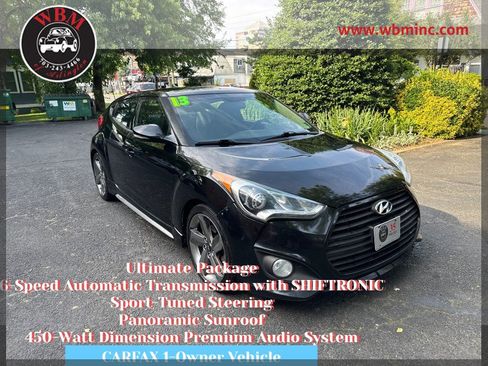 Used 2013 Hyundai Veloster Turbo w/ Ultimate Pkg FWD image 1