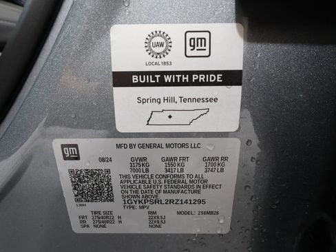 Certified 2024 Cadillac Lyriq Luxury w/ LPO, Floor Liner Package image 35