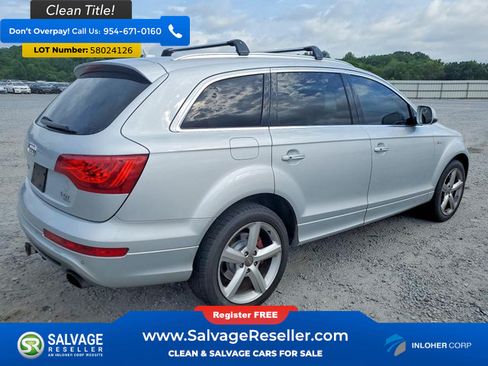 Used 2014 Audi Q7 3.0T S line Prestige AWD/4WD image 4