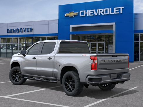 New 2026 Chevrolet Silverado 1500 Custom w/ Turbomax Blackout Package AWD/4WD image 27