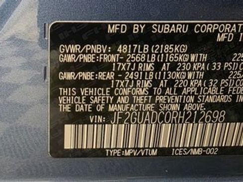 Used 2024 Subaru Crosstrek 2.0i Premium image 39