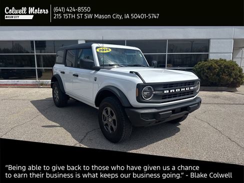 Used 2025 Ford Bronco Big Bend AWD/4WD image 1