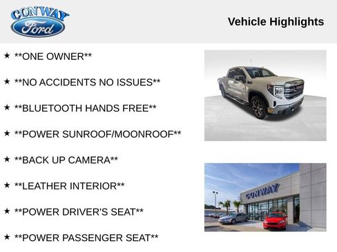 Used 2023 GMC Sierra 1500 SLT w/ SLT Premium Package image 2