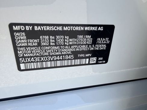 New 2027 BMW X6 M60i AWD/4WD image 23