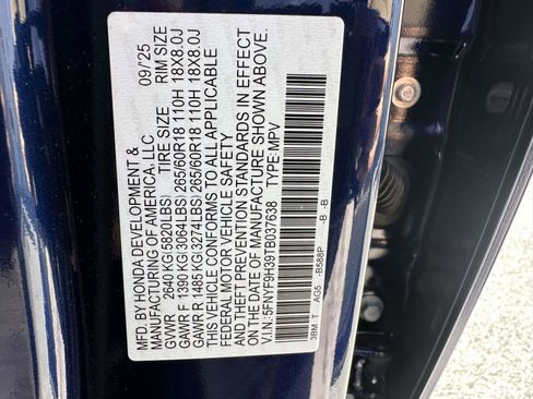 New 2026 Honda Passport RTL image 29