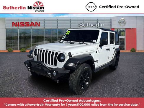 Used 2021 Jeep Wrangler Unlimited Sport AWD/4WD image 1