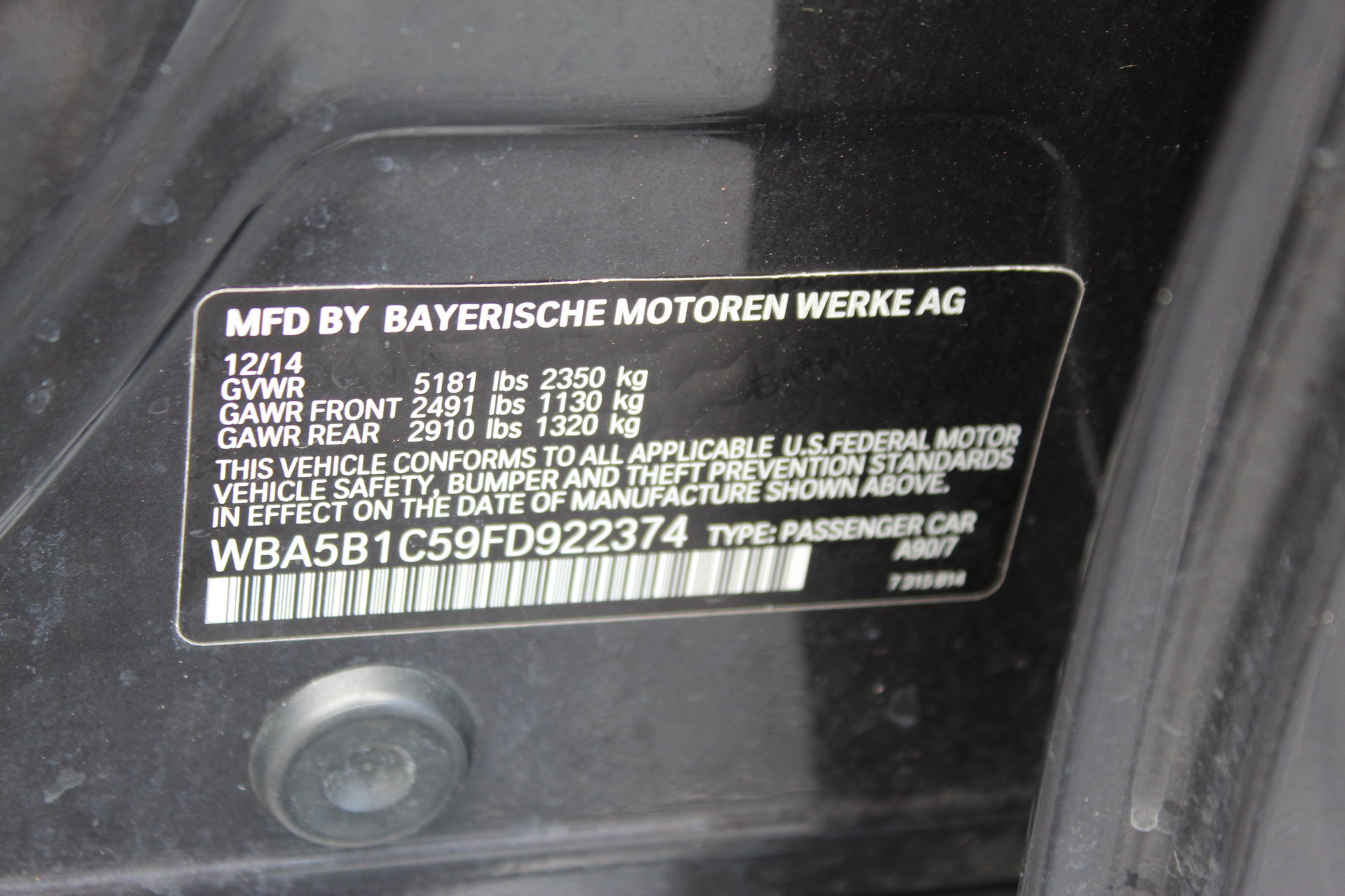 Used 2015 BMW 535i Sedan RWD image 34