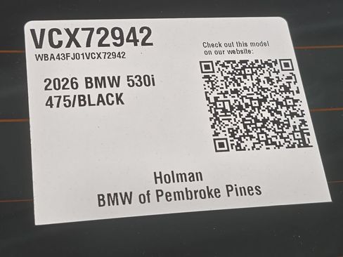 Used 2027 BMW 530i w/ M Sport Package RWD image 26