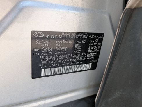 Used 2020 Hyundai Santa Fe Limited FWD image 30