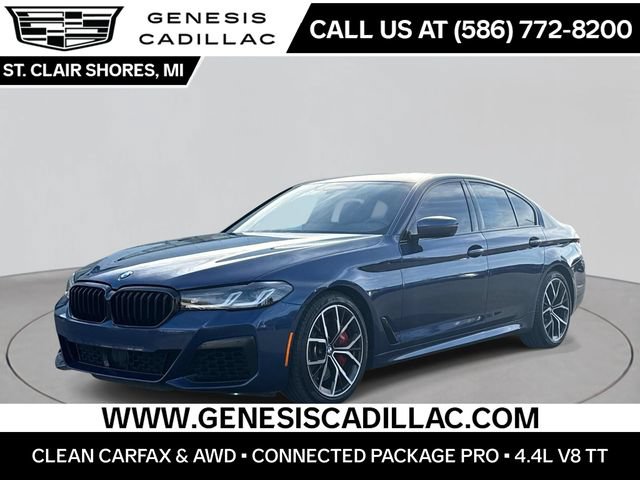 Used 2021 BMW M550i xDrive w/ Executive Package AWD/4WD image 1