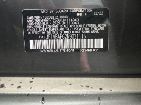 Used 2022 Subaru WRX Premium AWD/4WD image 17