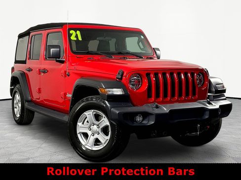 Used 2021 Jeep Wrangler Unlimited Sport AWD/4WD image 3