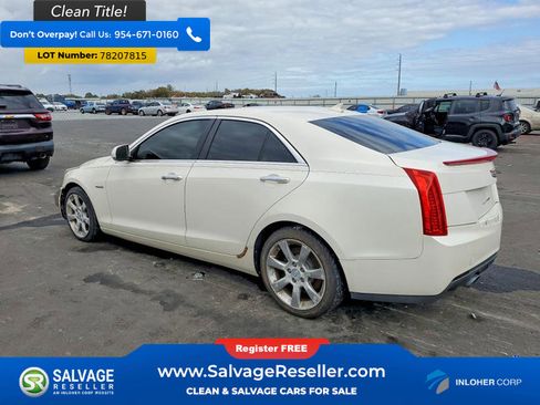Used 2014 Cadillac ATS Luxury w/ Sun And Sound Package RWD image 3