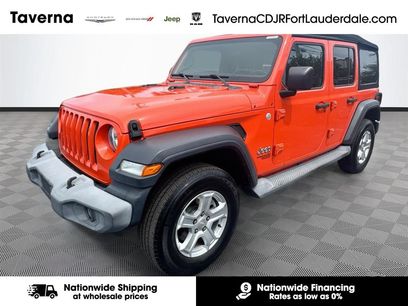 Used 2018 Jeep Wrangler Unlimited Sport S