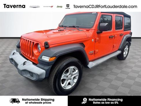 Used 2018 Jeep Wrangler Unlimited Sport S AWD/4WD image 1