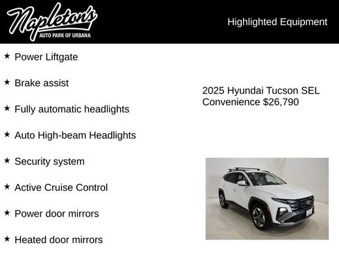 Used 2025 Hyundai Tucson SEL AWD/4WD image 17