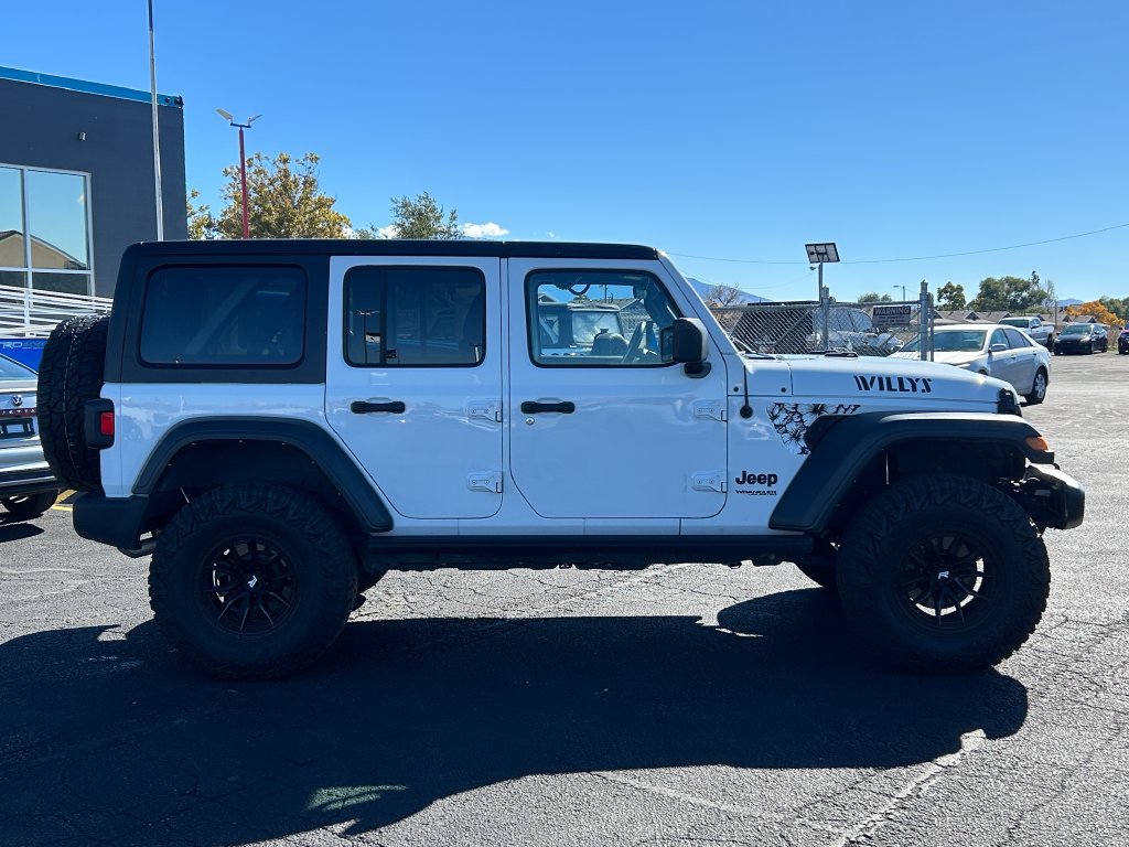 Used 2021 Jeep Wrangler Unlimited Sport AWD/4WD image 2