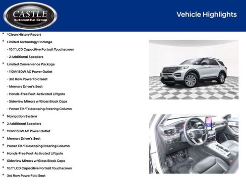 Used 2022 Ford Explorer Limited w/ Limited Technology Package image 4