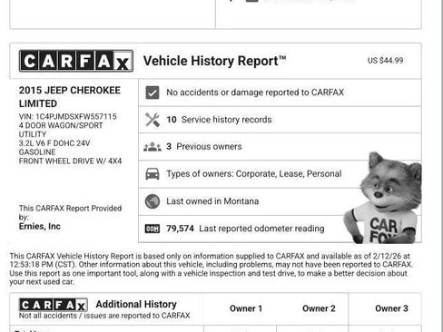 Used 2015 Jeep Cherokee Limited image 15