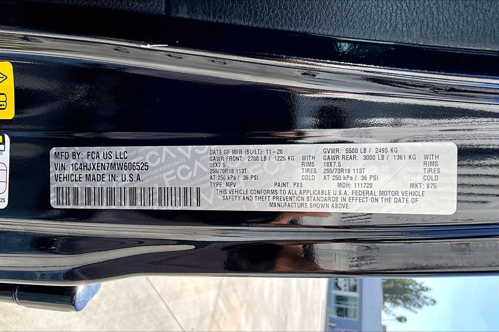Certified 2021 Jeep Wrangler Unlimited Sahara AWD/4WD image 33