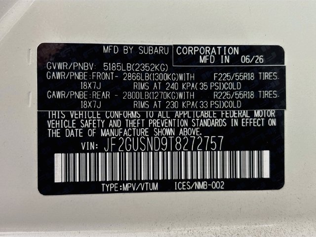New 2026 Subaru Crosstrek 2.5i Limited AWD/4WD image 31