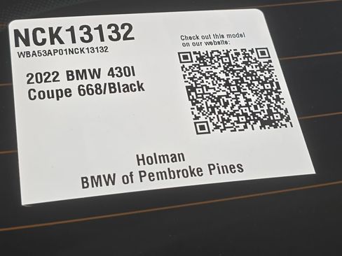 Used 2022 BMW 430i Coupe w/ Convenience Package image 29