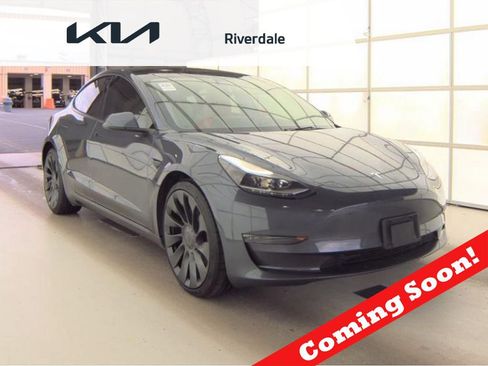 Used 2023 Tesla Model 3 Performance AWD/4WD image 1