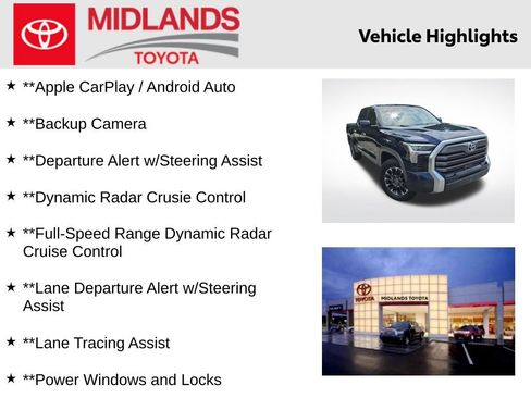 Used 2023 Toyota Tundra Limited w/ Power Package AWD/4WD image 2