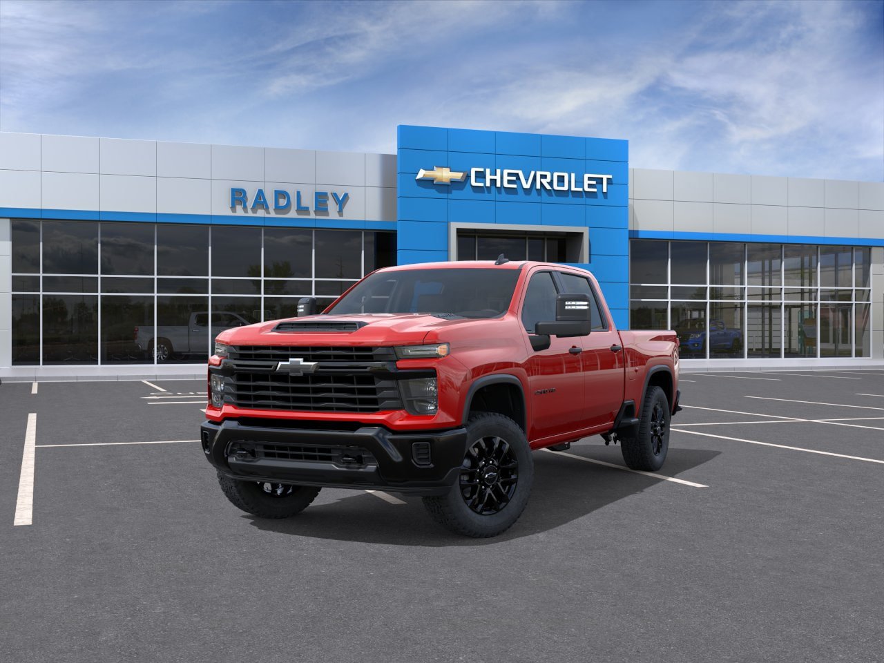 New 2026 Chevrolet Silverado 2500 Custom w/ Custom Blackout Package AWD/4WD image 8