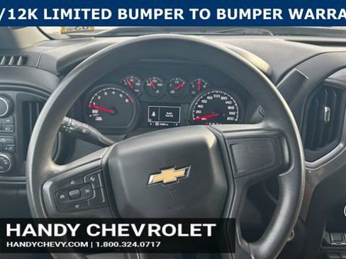 Certified 2023 Chevrolet Silverado 1500 Custom w/ LPO, Dark Essentials Package AWD/4WD image 20