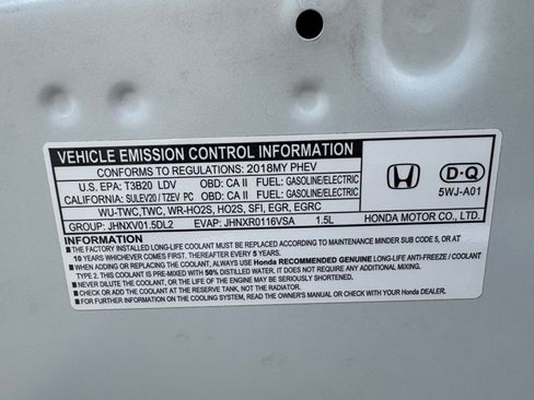 Used 2018 Honda Clarity Touring image 21