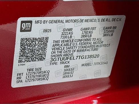 New 2026 GMC Sierra 1500 AT4X AWD/4WD image 34