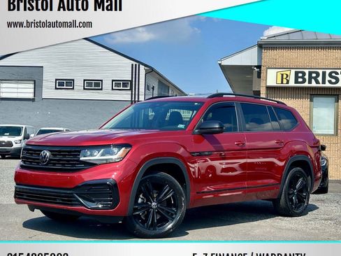 Used 2023 Volkswagen Atlas SEL R-Line AWD/4WD image 1