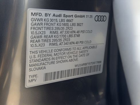 New 2026 Audi RS Q8 performance AWD/4WD image 27
