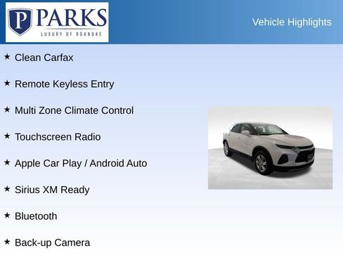 Used 2020 Chevrolet Blazer LT w/ LPO, Floor Liner Package FWD image 4