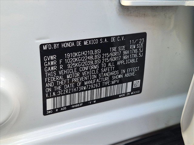 Certified 2024 Honda HR-V EX-L image 23