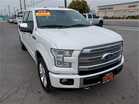 Used 2015 Ford F150 Platinum w/ Equipment Group 701A Luxury image 2