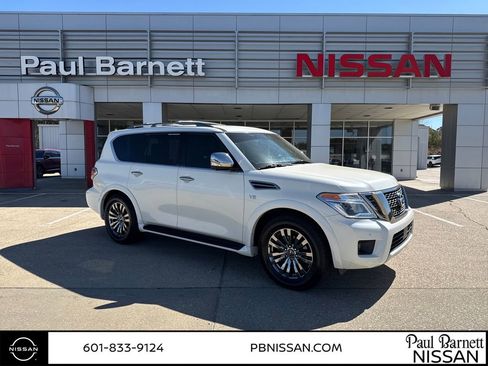 Used 2018 Nissan Armada Platinum w/ Captain Seat Package image 5