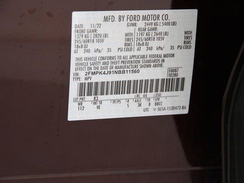 Certified 2022 Ford Edge SEL w/ Convenience Package image 24