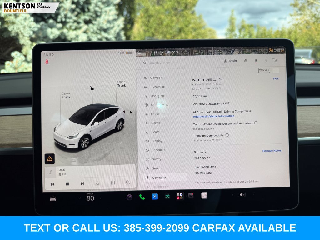 Used 2022 Tesla Model Y Long Range AWD/4WD image 21