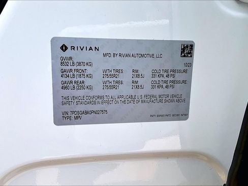 Used 2023 Rivian R1S Adventure image 46