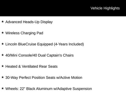 Used 2025 Lincoln Aviator Reserve w/ Luxury Package RWD image 8
