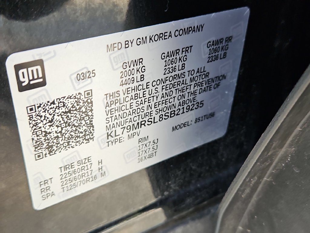 Used 2025 Chevrolet TrailBlazer LT AWD/4WD image 34