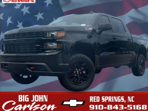 Used 2021 Chevrolet Silverado 1500 Custom Trail Boss AWD/4WD image 1
