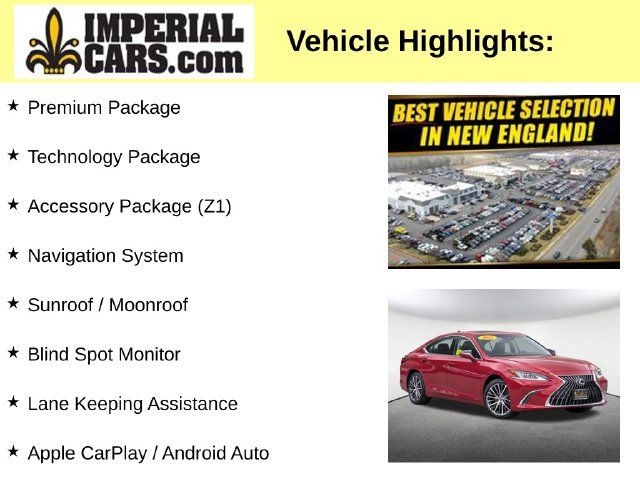 Used 2025 Lexus ES 350 w/ Premium Package FWD image 8